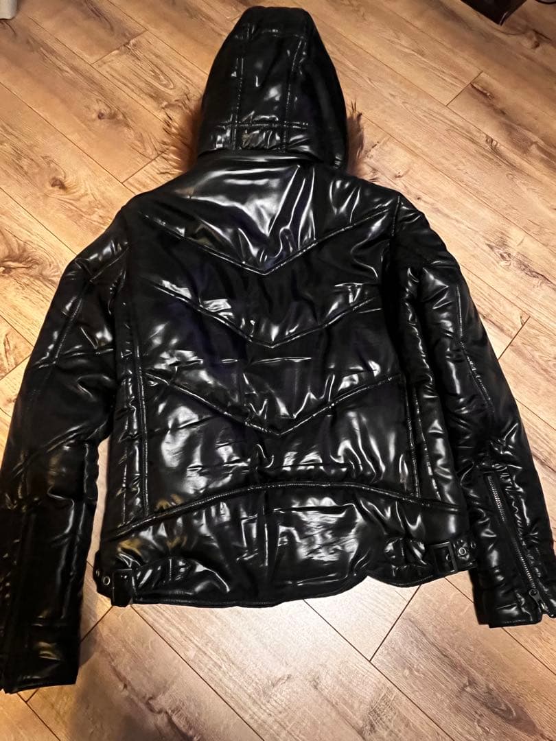 Beno ダウン 平成 Y2K v系 ダブルジップ ファー スダッズ お兄系