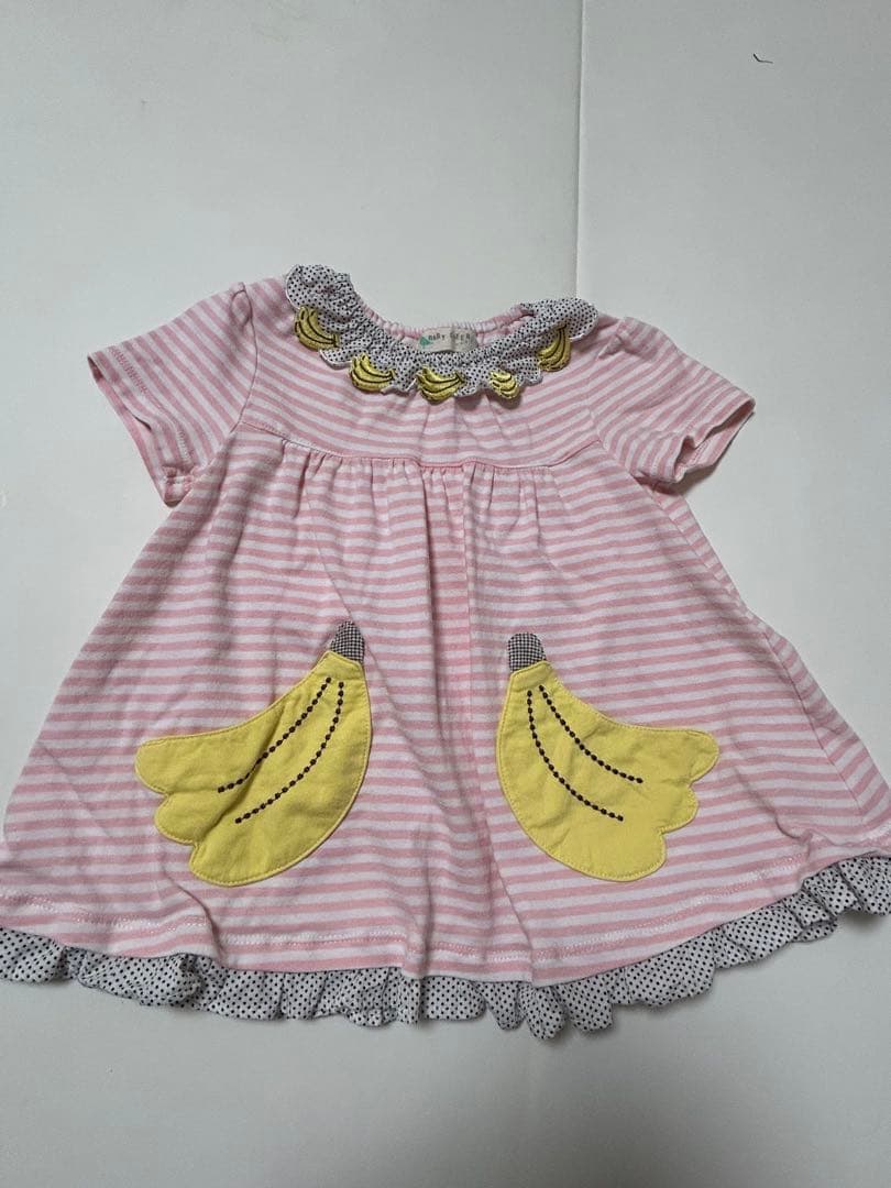 ベイビーチアー 90 トップス 半袖 バナナ カットソー ベビー - メルカリ