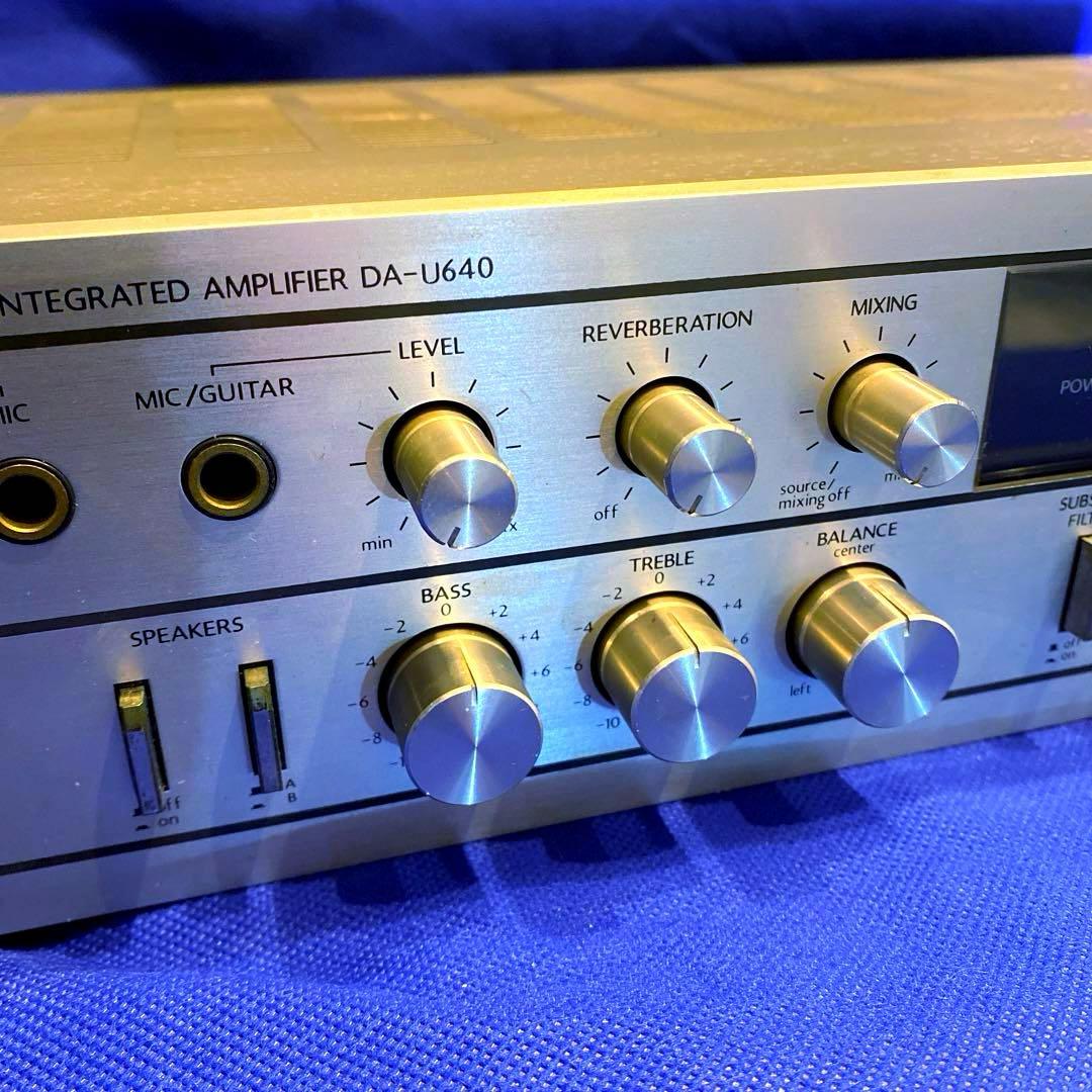 DIATONE DA-U640 ダイヤトーン プリメインアンプ - メルカリ