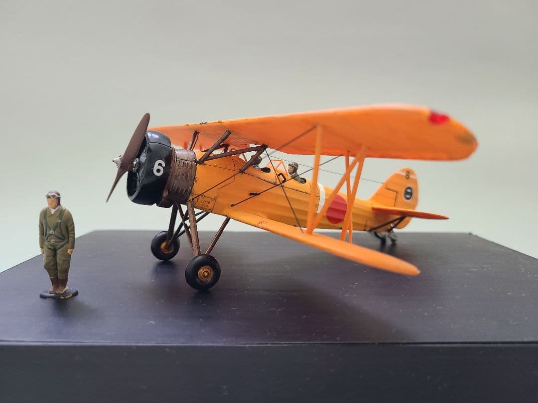 九五式一型乙中間練習機(赤とんぼ) リアルモーターライズ ニチモ1/48