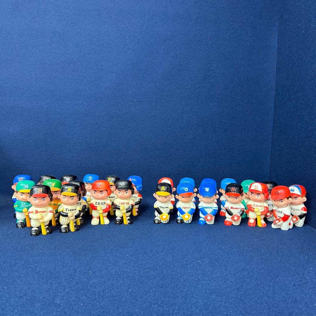 き*こ様 ソフビ 貯金箱 まとめ 大量 太陽神戸銀行 プロ野球 セ・リーグ パ・ レトロな太陽神戸銀行・プロ野球少年ソフビ貯金箱 12球団セット