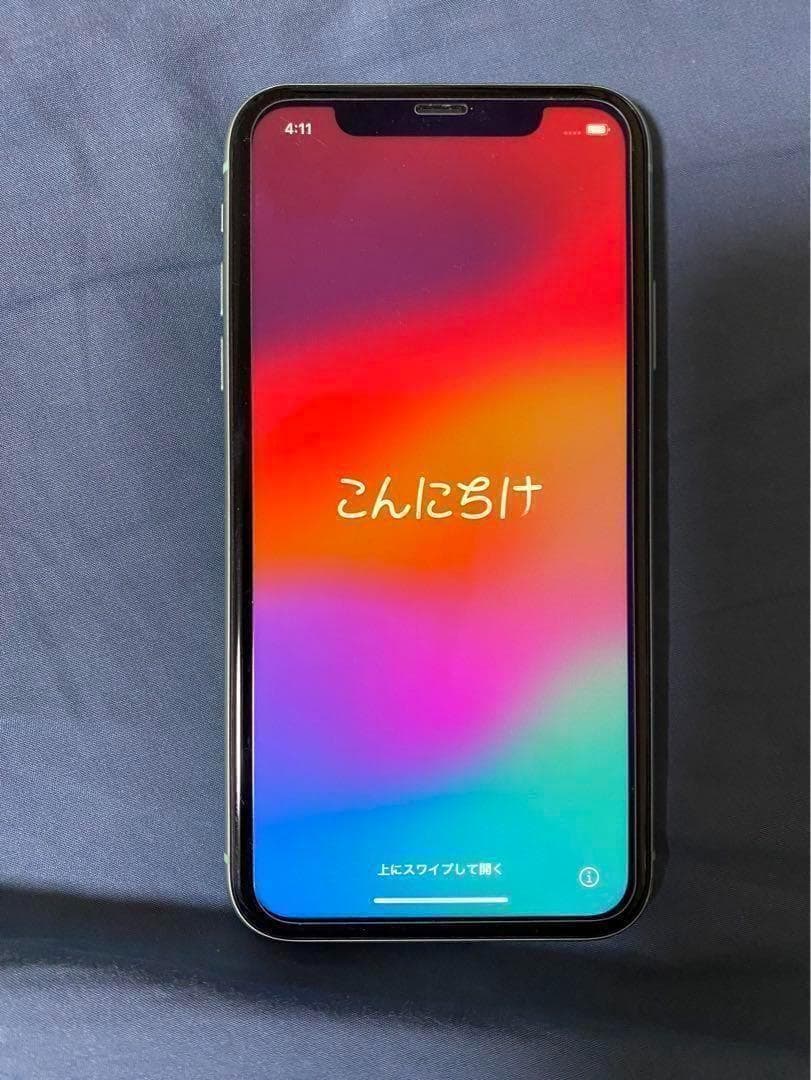 iPhone 11 グリーン 64GB SIMフリー バッテリー70%台 画面割 iPhone 11 グリーン 64GB SIMフリー バッテリー70%台 画面割の通販はau