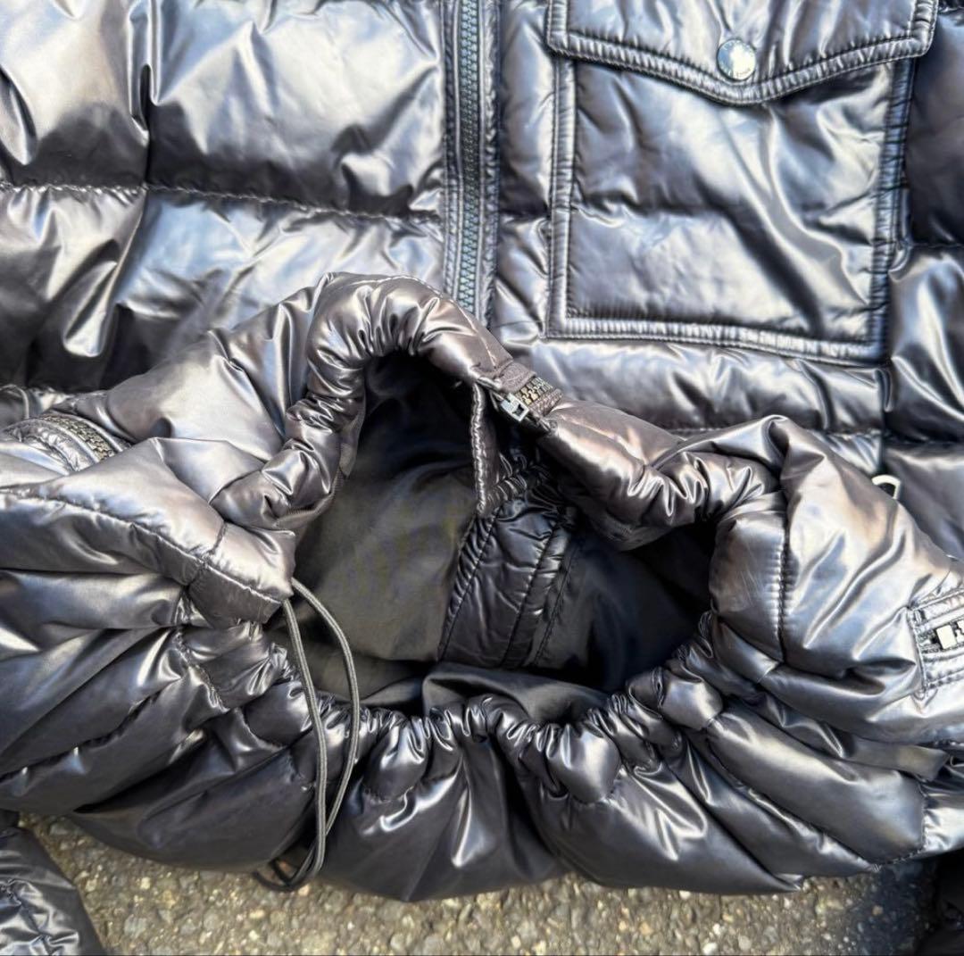 old uniqlo ファーダウンジャケット 平成 お兄系 y2k 光沢 - メルカリ