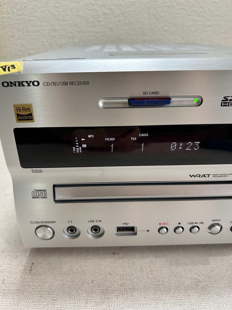 V13 整備ONKYO NFR-9TX ハイレゾ CD/SD/USBレシーバー - メルカリ