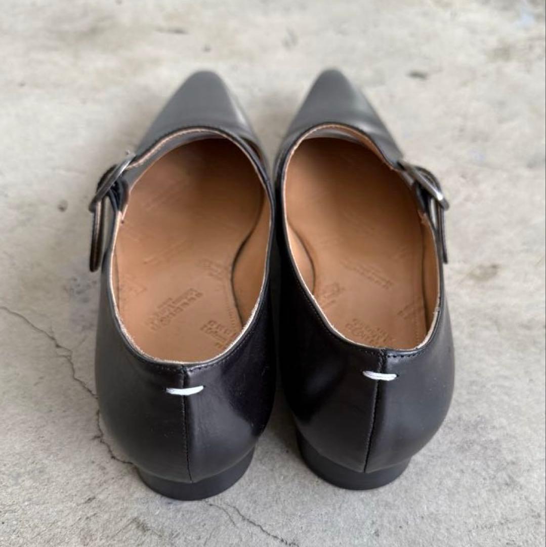 超美品 メゾンマルジェラ ハイペリオン メリージェーン ポインテッド