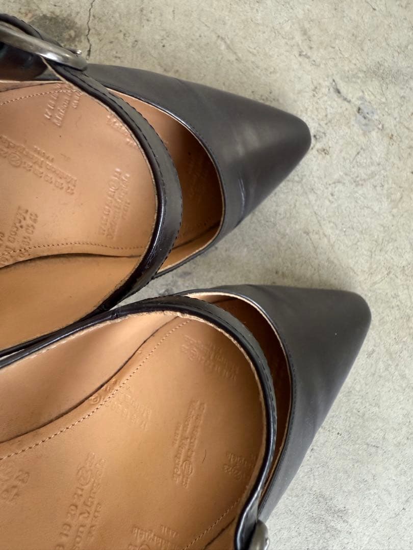 超美品 メゾンマルジェラ ハイペリオン メリージェーン ポインテッド