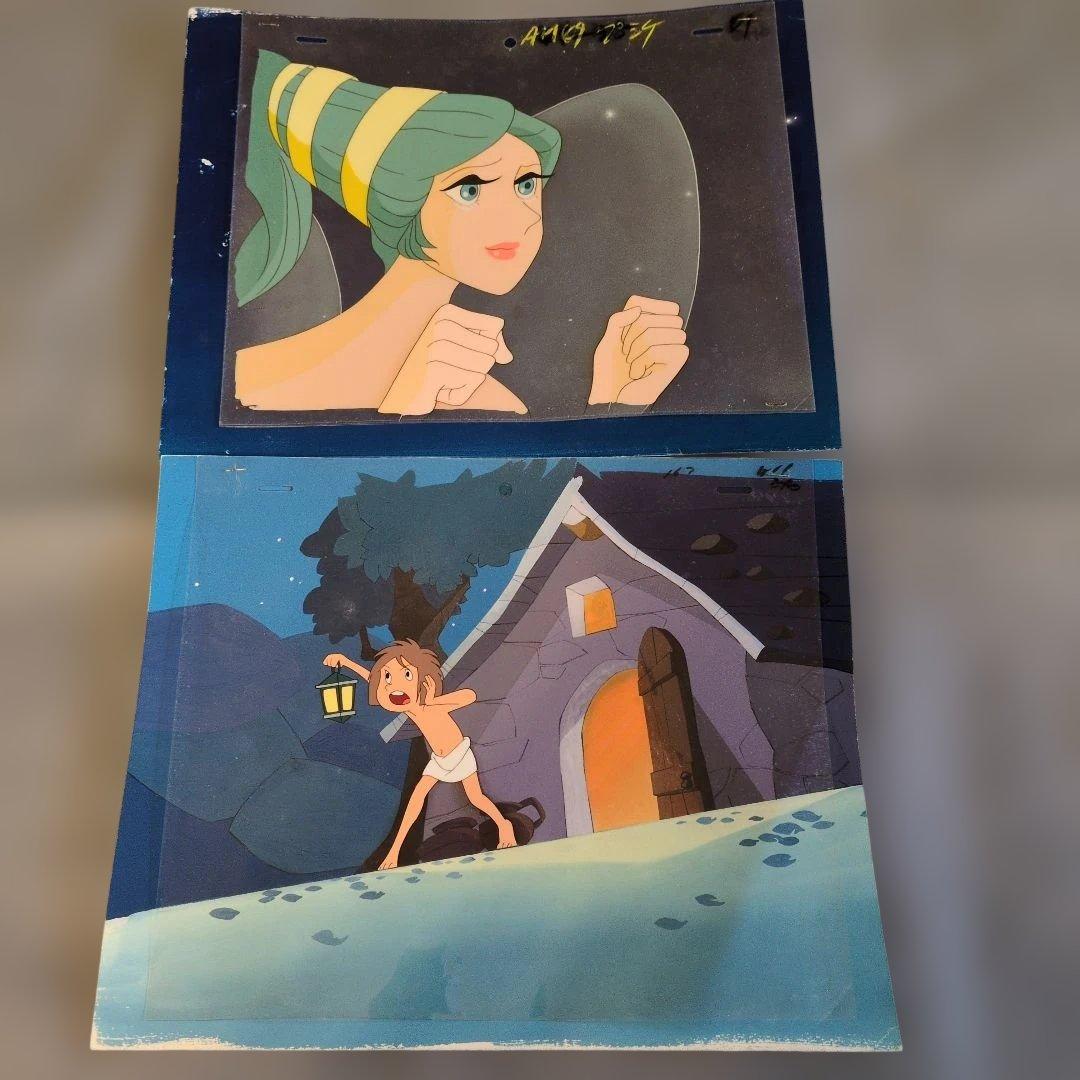 虫プロの遺産 なつかしの世界名作 アンデルセン物語 『プシケ』セル画