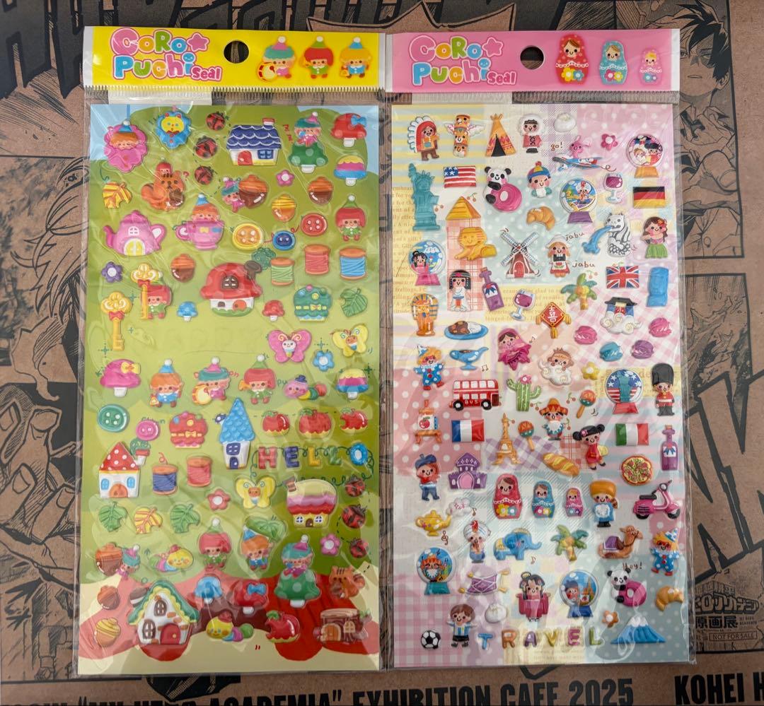 カラフル キャラクター シールセット CORO☆Puchi seal - メルカリ