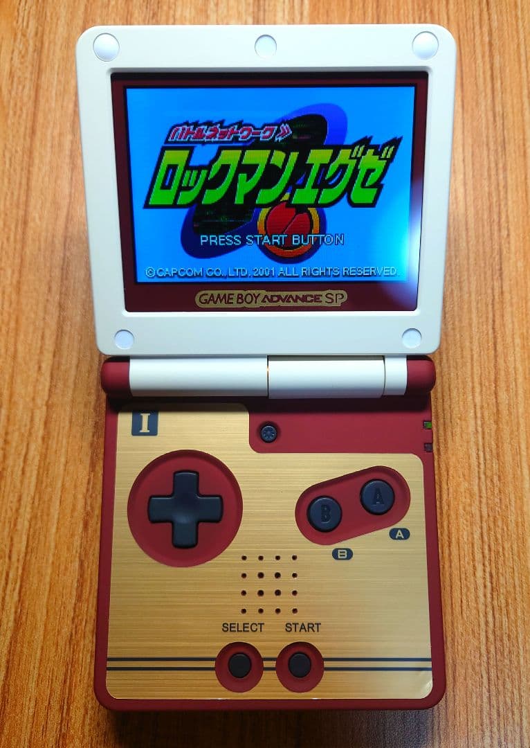 IPS V5液晶 ゲームボーイアドバンス SP 本体 ファミコンカラー GBA