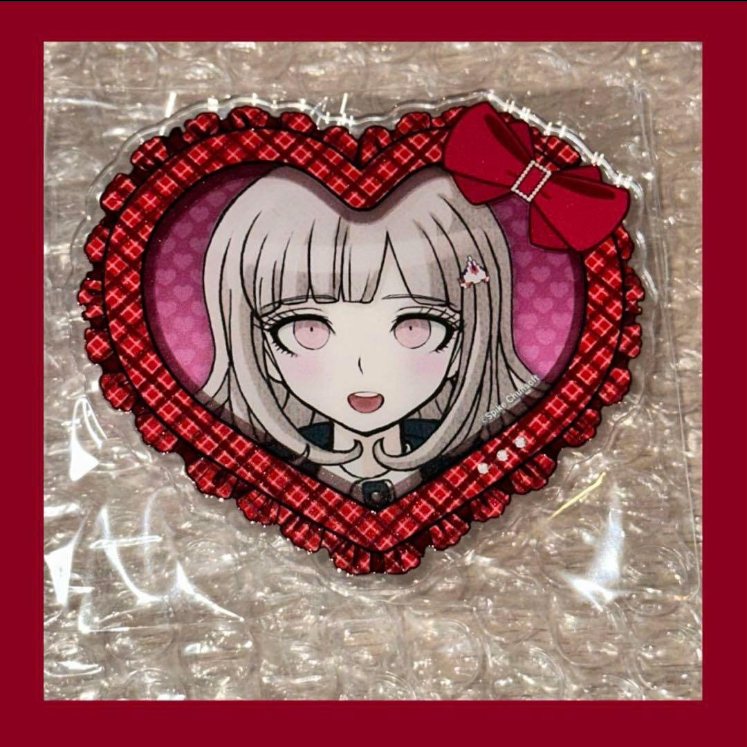 ダンガンロンパ ハート型アクリルバッジ Vol.2 照れ顔 七海千秋