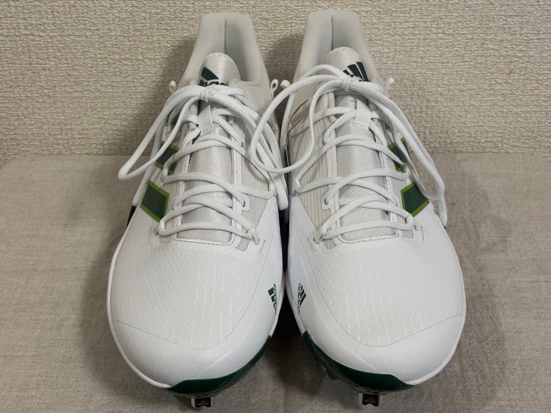 【日本未発売】adidas 海外モデル スパイク グリーン 28.5cm ⑧