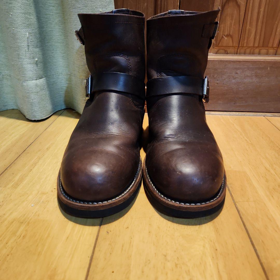 Hawkinsバックル付きダークブラウンエンジニアブーツ26cm Hawkinsバックル付きダークブラウンエンジニアブーツ26cm - メルカリ