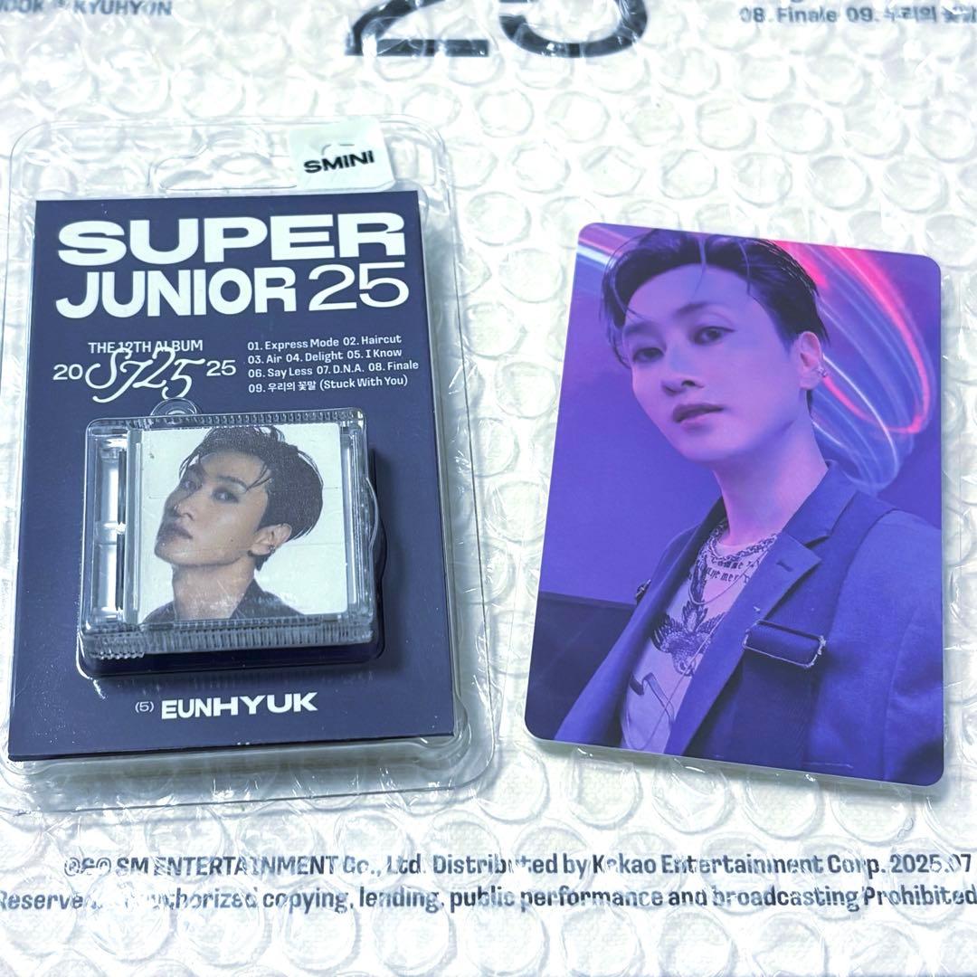 super junior 25 アルバム SMini トレカ ウニョク - メルカリ
