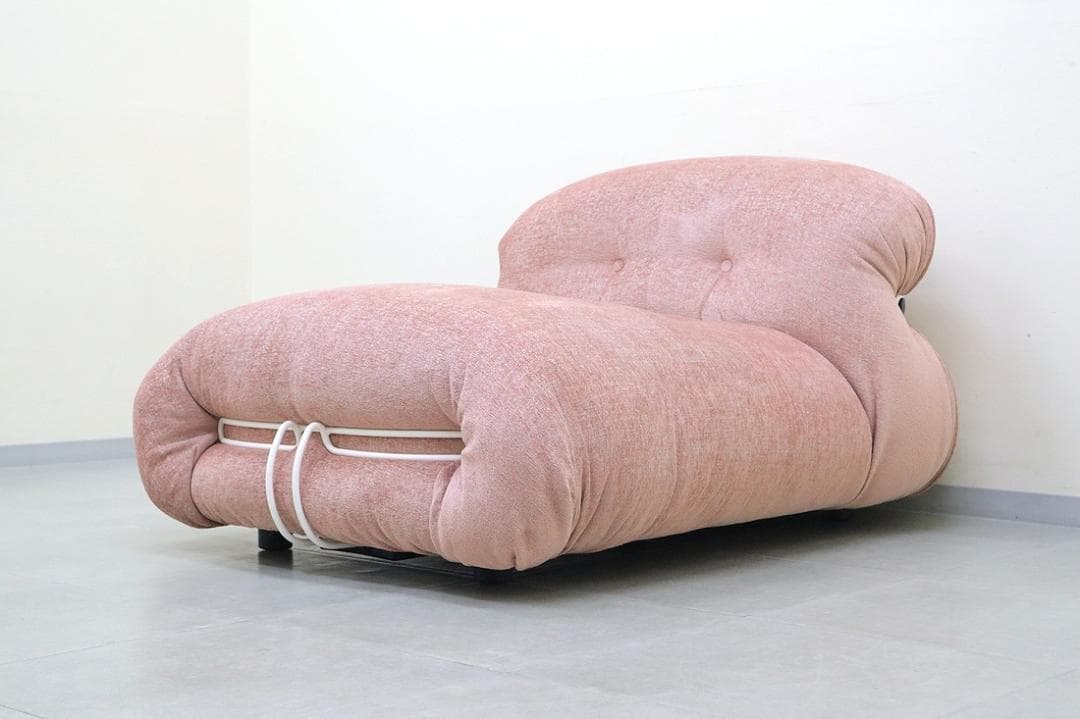 極美品 カッシーナ 名作 SORIANA ソリアナ ソファ 1人掛け ロング