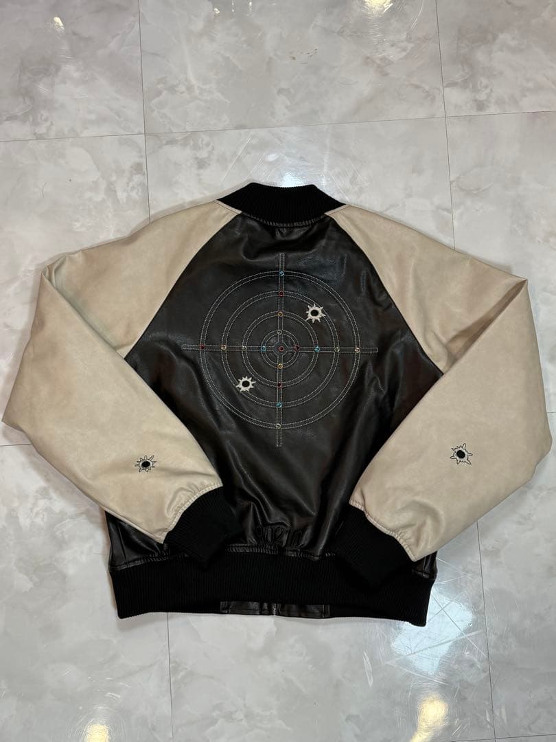 antidote worldwide レザースタッズジャケット - メルカリ