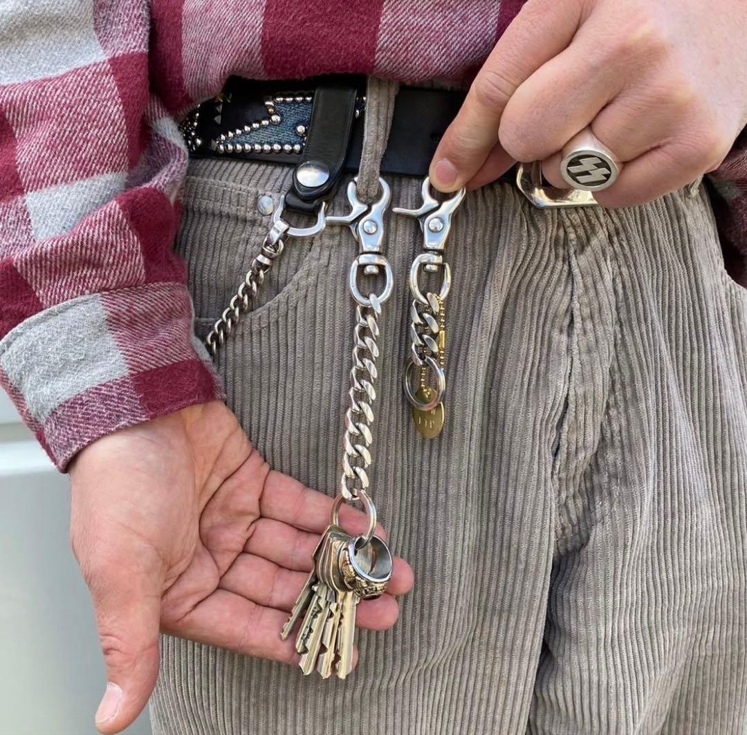 US TOKYO キーチェーン　完売品　キーリング　キーフック 釣り針フック キーリング フェザー イーグル キーチェーン