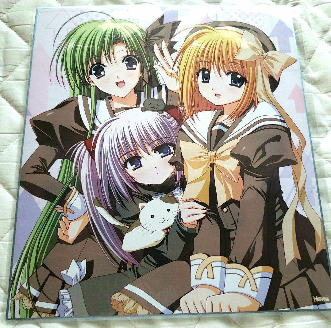 SHUFFLE! リアリア 色紙 楓 亜沙 プリムラ 西又葵 鈴平ひろ ねぶパ