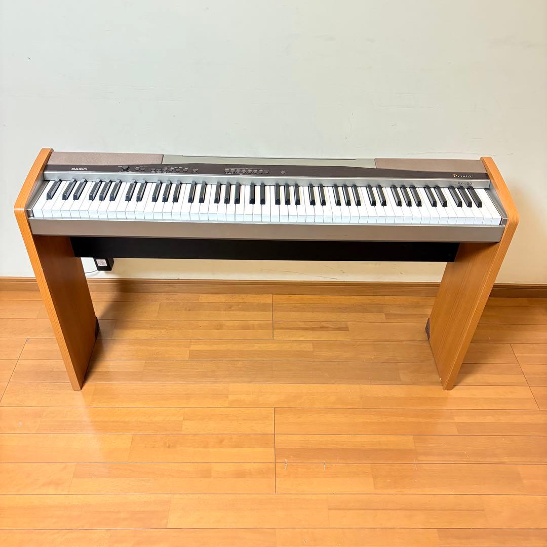 スタンド付属・訳アリ価格】CASIO 電子ピアノ Privia PX-100