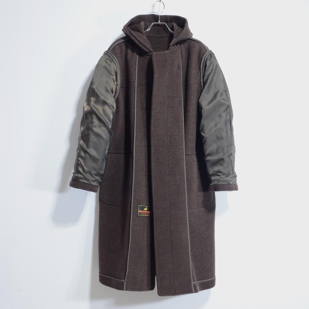 超貴重極上品 ムーアブルック製 カットパイル ダッフルコート H