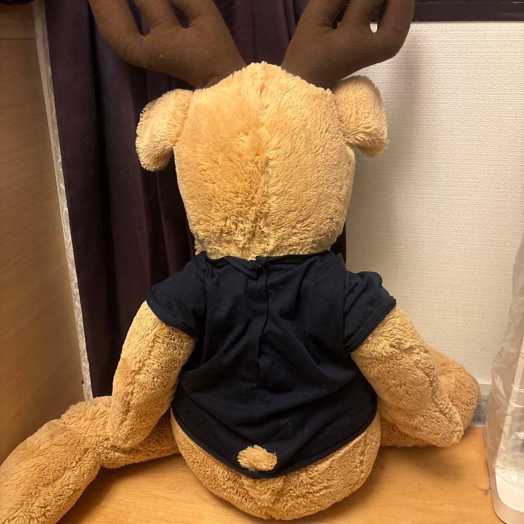 VOLVO ボルボ 鹿 エルク ぬいぐるみ 特大 非売品 ノベルティ - メルカリ