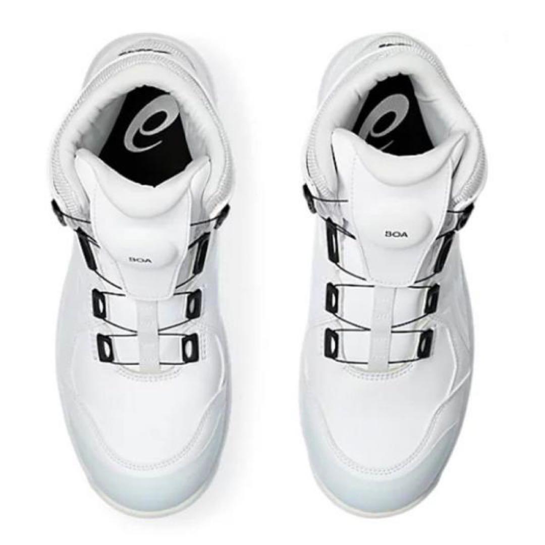 アシックス安全靴 CP304 ホワイト×ホワイト(限定色) 28.0cm BOA