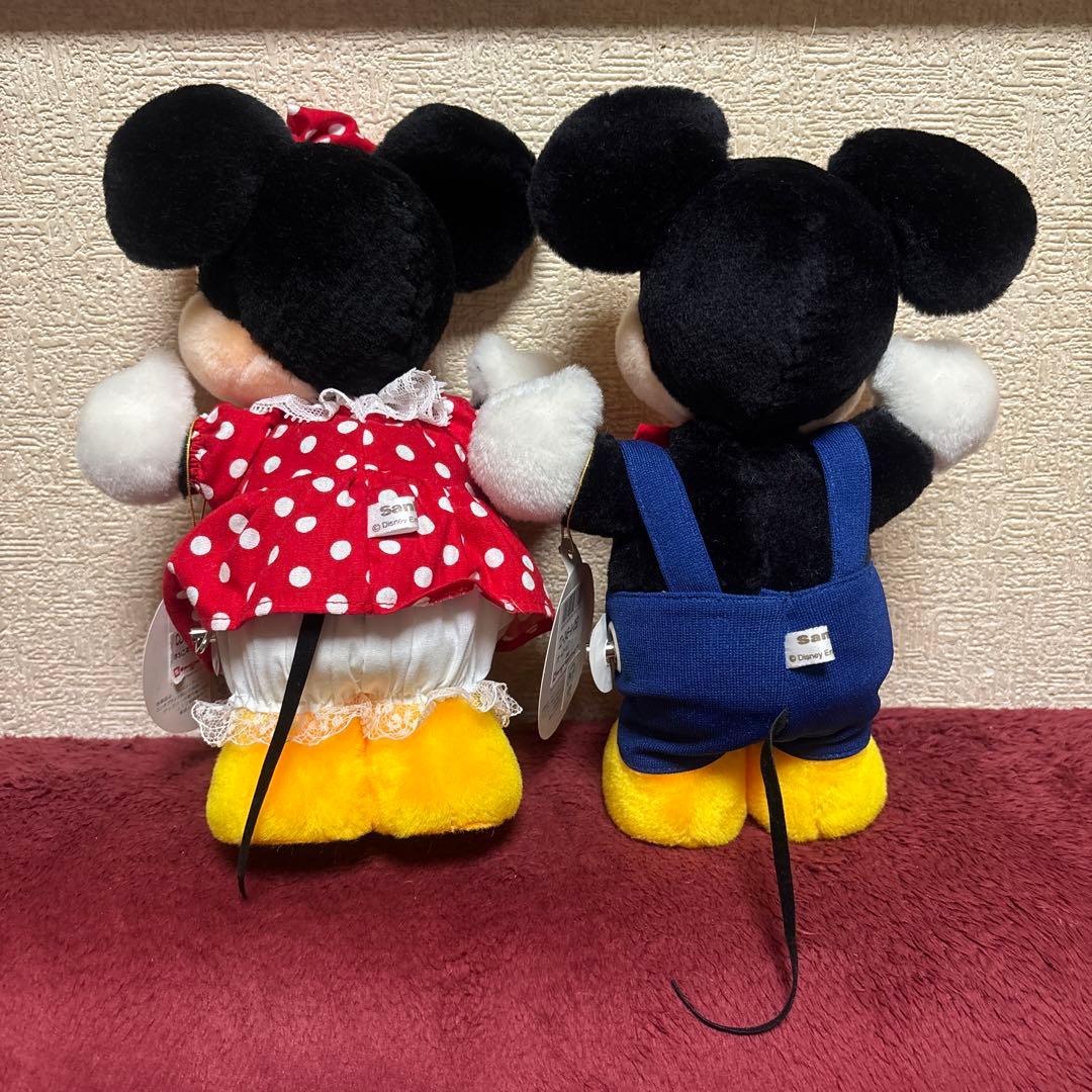 サンキョーオルゴール ディズニー ミッキー ミニー 首振り レトロ