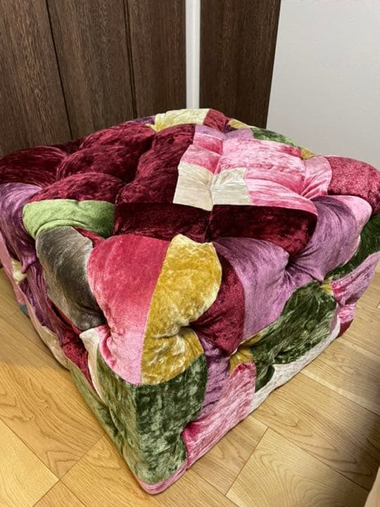 HALO ハロ ベンジントン フットスツール オットマン パッチワーク スツール