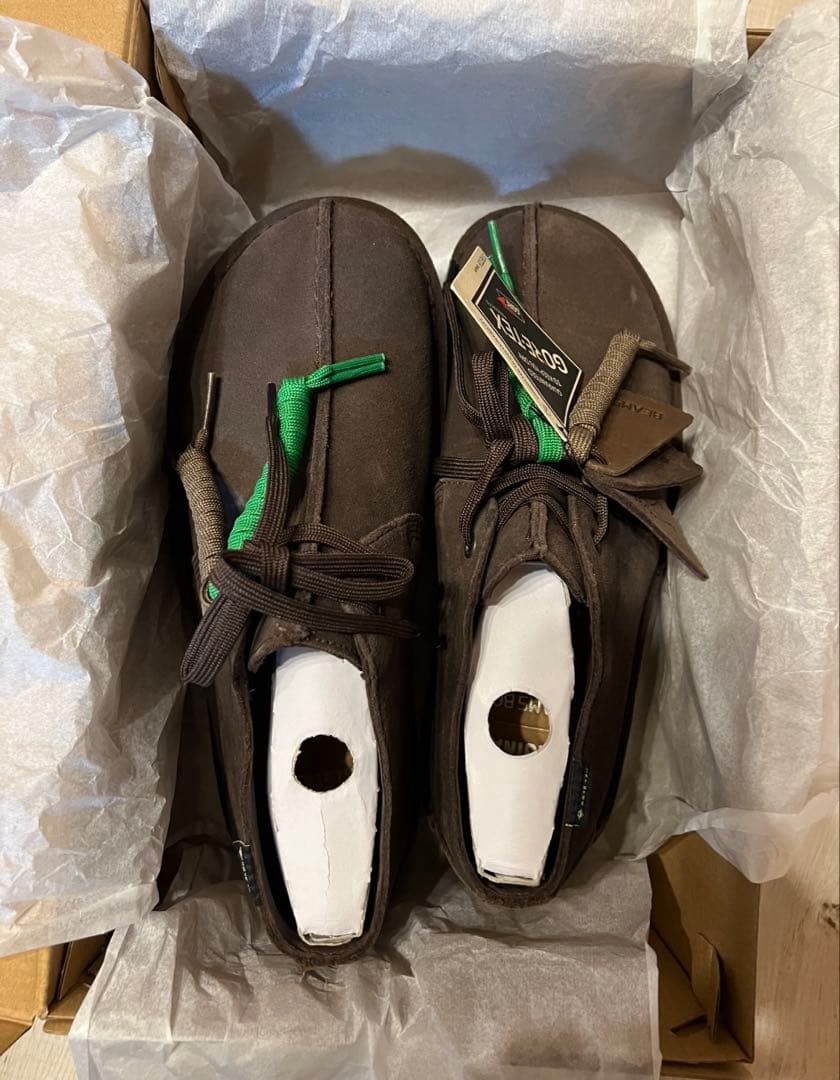 靴 Clarks x BEAMS BOY Desert Trek GTX 世界初！！〈Clarks Originals〉別注！「Desert Trek GTX
