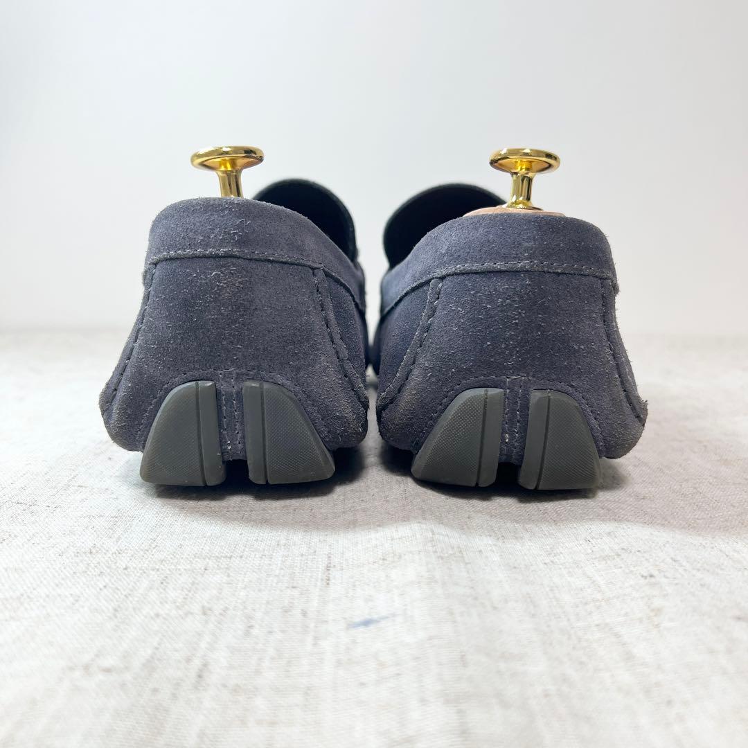 超美品★フェラガモ ガンチーニ スエード ローファー モカシン 26.5cm