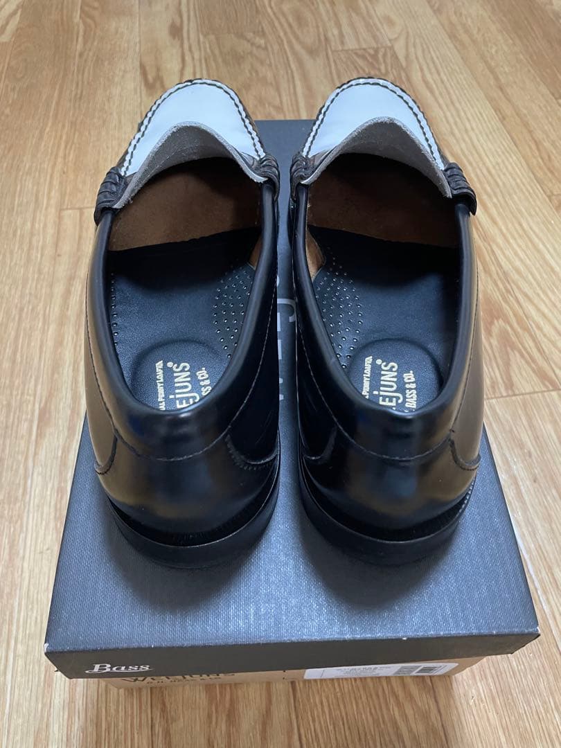 G.H.BASS Weejuns ペニーローファー 白黒