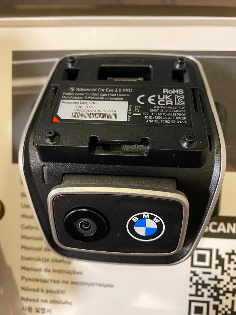 BMW純正ドライブレコーダー Advanced Car Eye 3.0 Pro - メルカリ