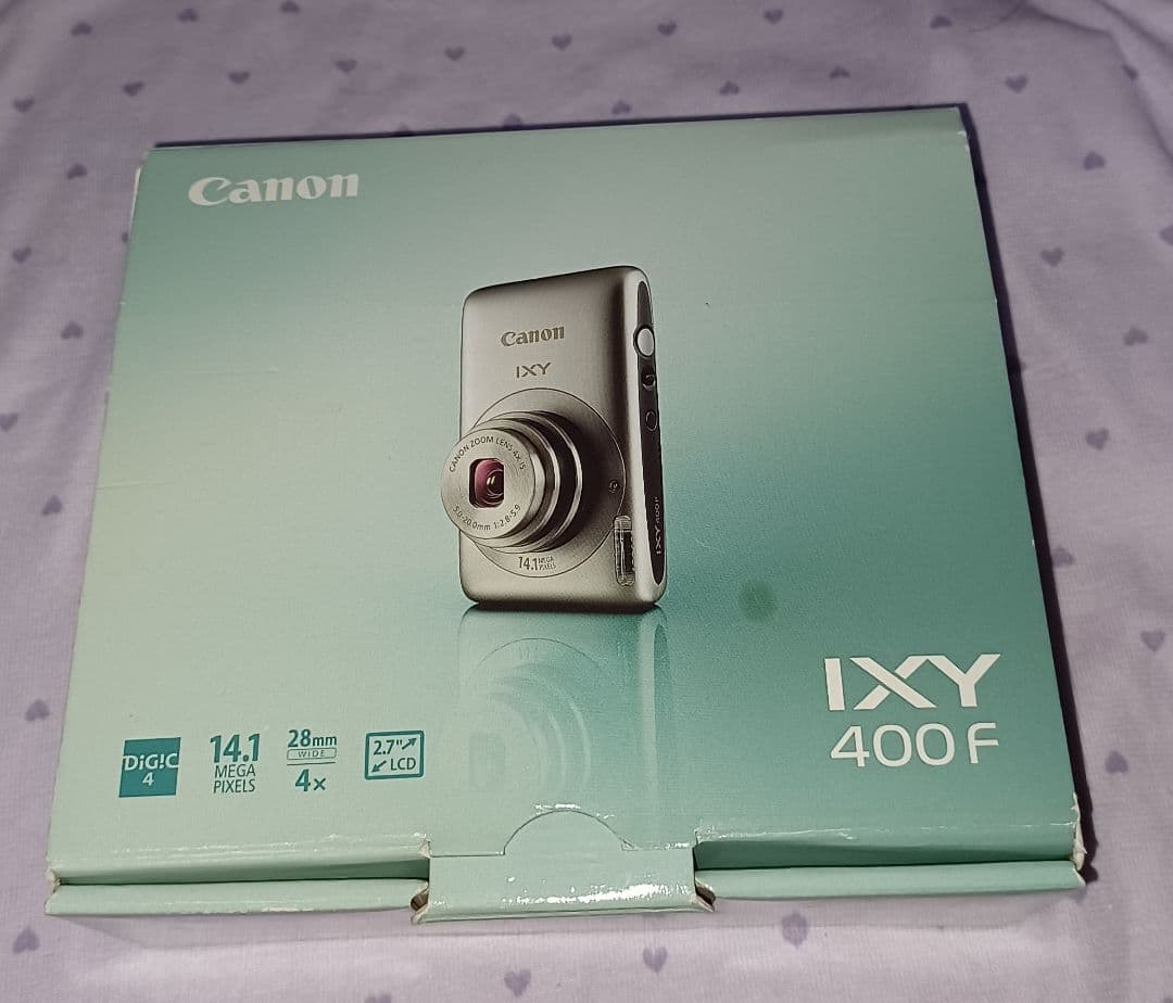 Canon デジタルカメラ ixy 400f シルバー - メルカリ