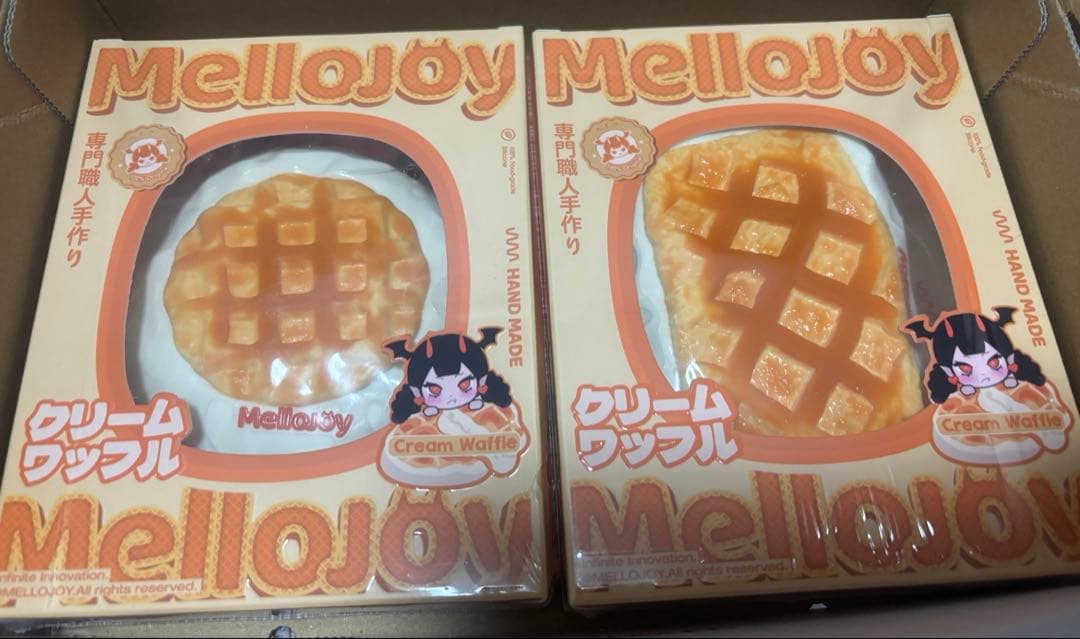Mellojoy メロジョイ クリームワッフル スクエア まる - メルカリ