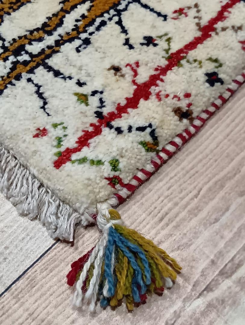 ヨーセイゲン様専用】ペルシャ絨毯 ギャッベ 座布団 手織り イラン(52)