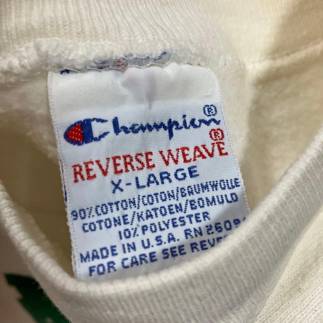 USA製 チャンピオン リバースウィーブ セブンアップ 刺繍タグ XL