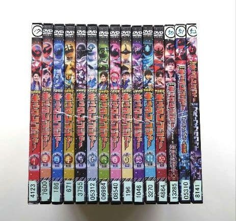豪華セット　宇宙戦隊キュウレンジャー全巻+劇場版3枚　DVD 全15巻 Amazon.co.jp: 宇宙戦隊キュウレンジャー THE MOVIE ゲース