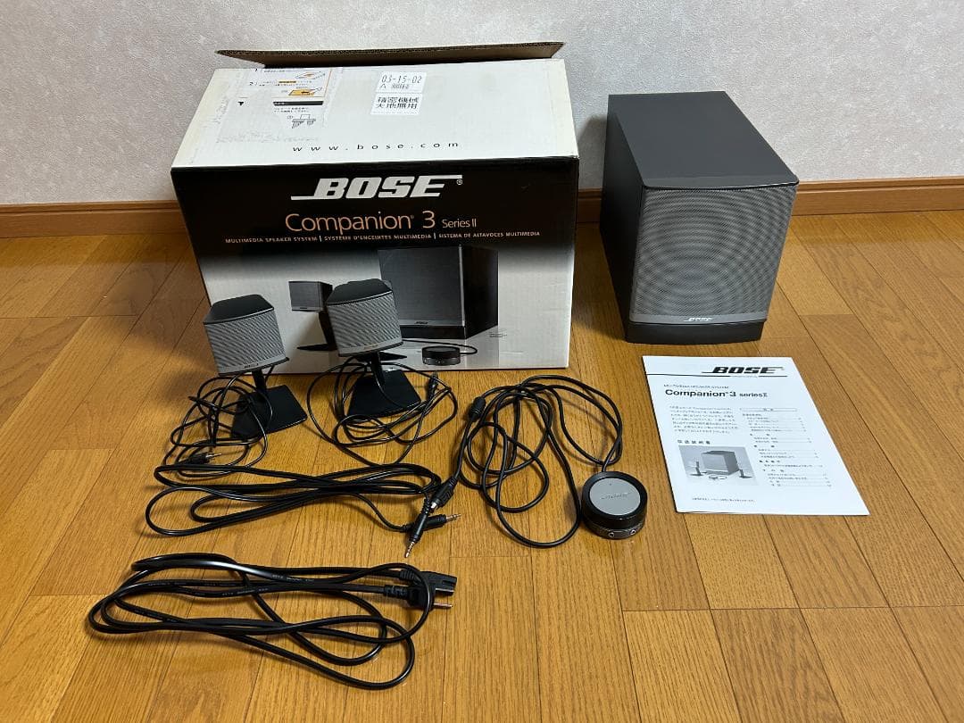 BOSE ボーズ Companion3 seriesII ［良品・動作確認済］ Amazon.co.jp: Bose Companion 3 Series II multimedia speaker system