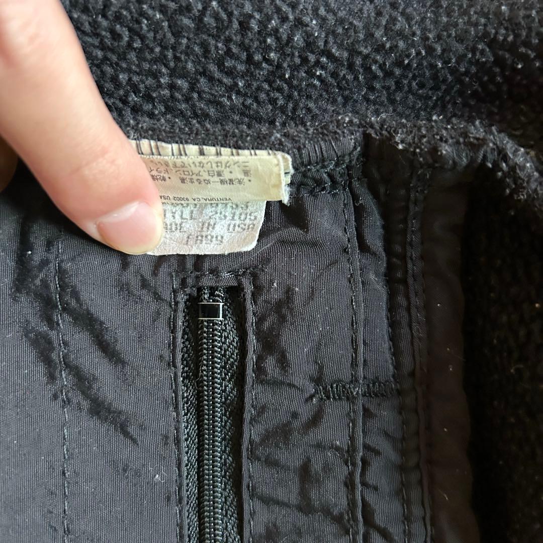 希少 パタゴニア ウインターベスト 99年製 ブラック - メルカリ