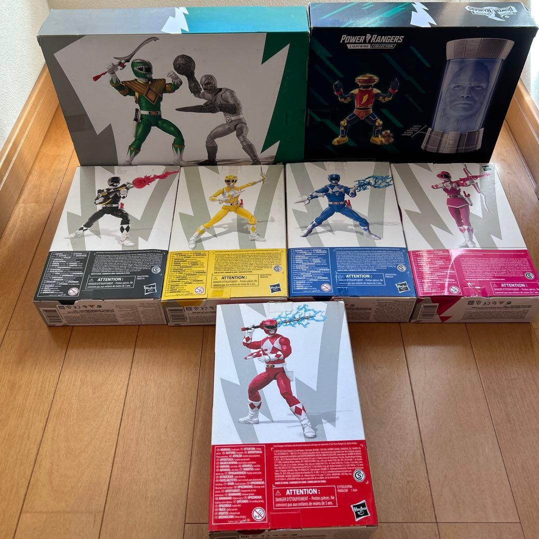パワーレンジャーライトニングコレクションセット ハズブロ恐竜戦隊