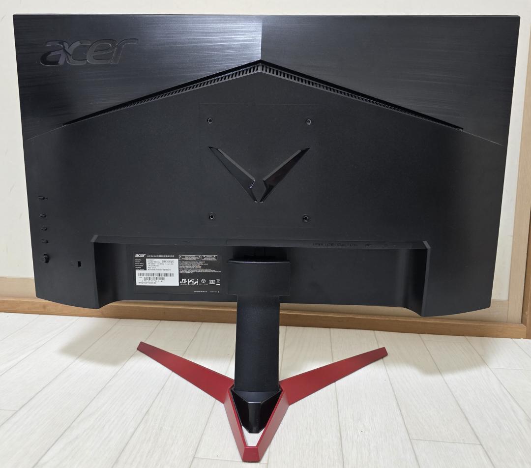 Acer ゲーミングモニター 23.8インチ 0.1ms 165Hz