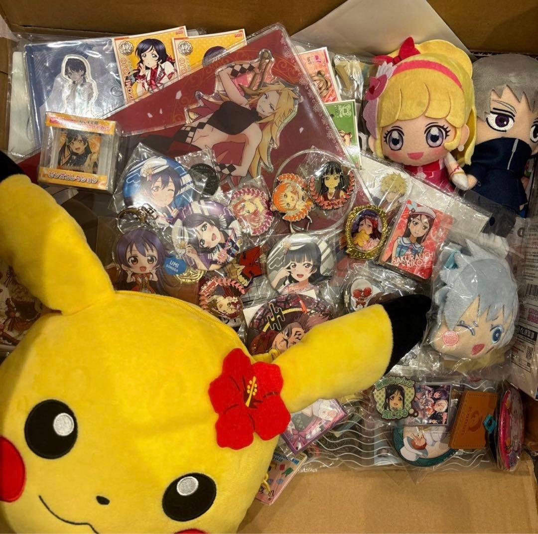 鬼滅の刃 ワンピース ラブライブ アニメグッズ まとめ売り 大量 1500点