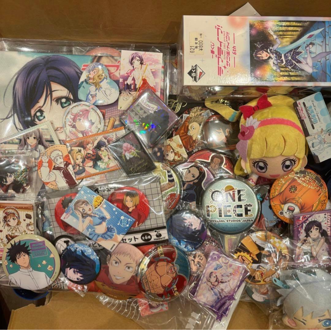 鬼滅の刃 ワンピース ラブライブ アニメグッズ まとめ売り 大量 1500点以上