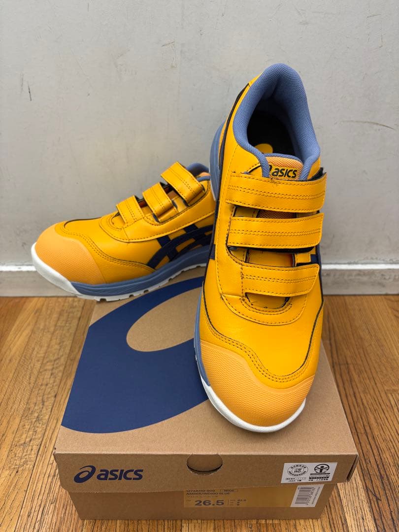 asics 安全靴 CP311 (800)限定色 26.5cm ベルクロ