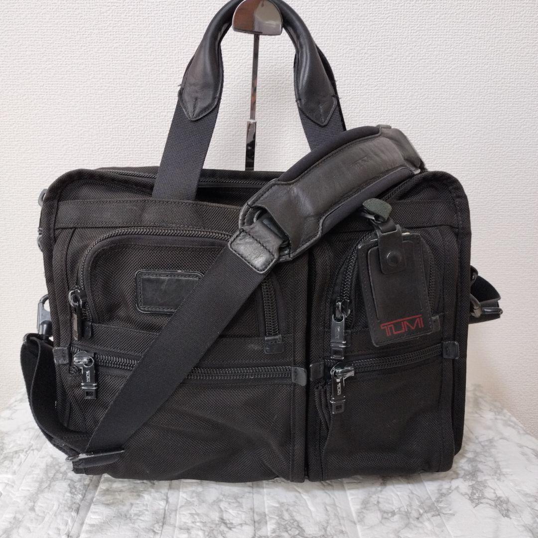 TUMI ブラック ビジネスバッグ 26141DH - メルカリ