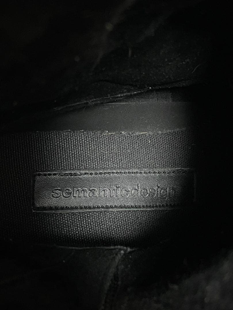 00s SEMANTIC DESIGN Suede Engineer Boots - メルカリ