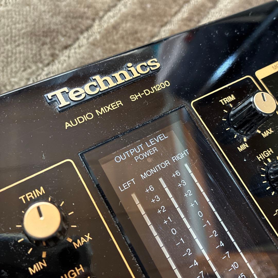 technics sh-1200 DJミキサー テクニクスhiphopスクラッチ