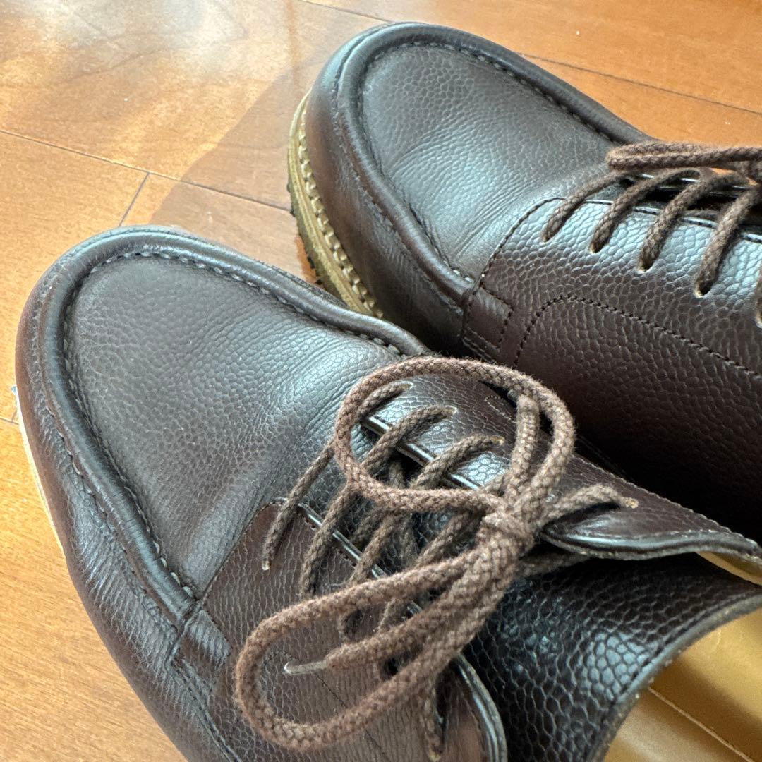 JMウエストン ユージンゴルフ クレープソール #924 サイズ7 カフェ 茶