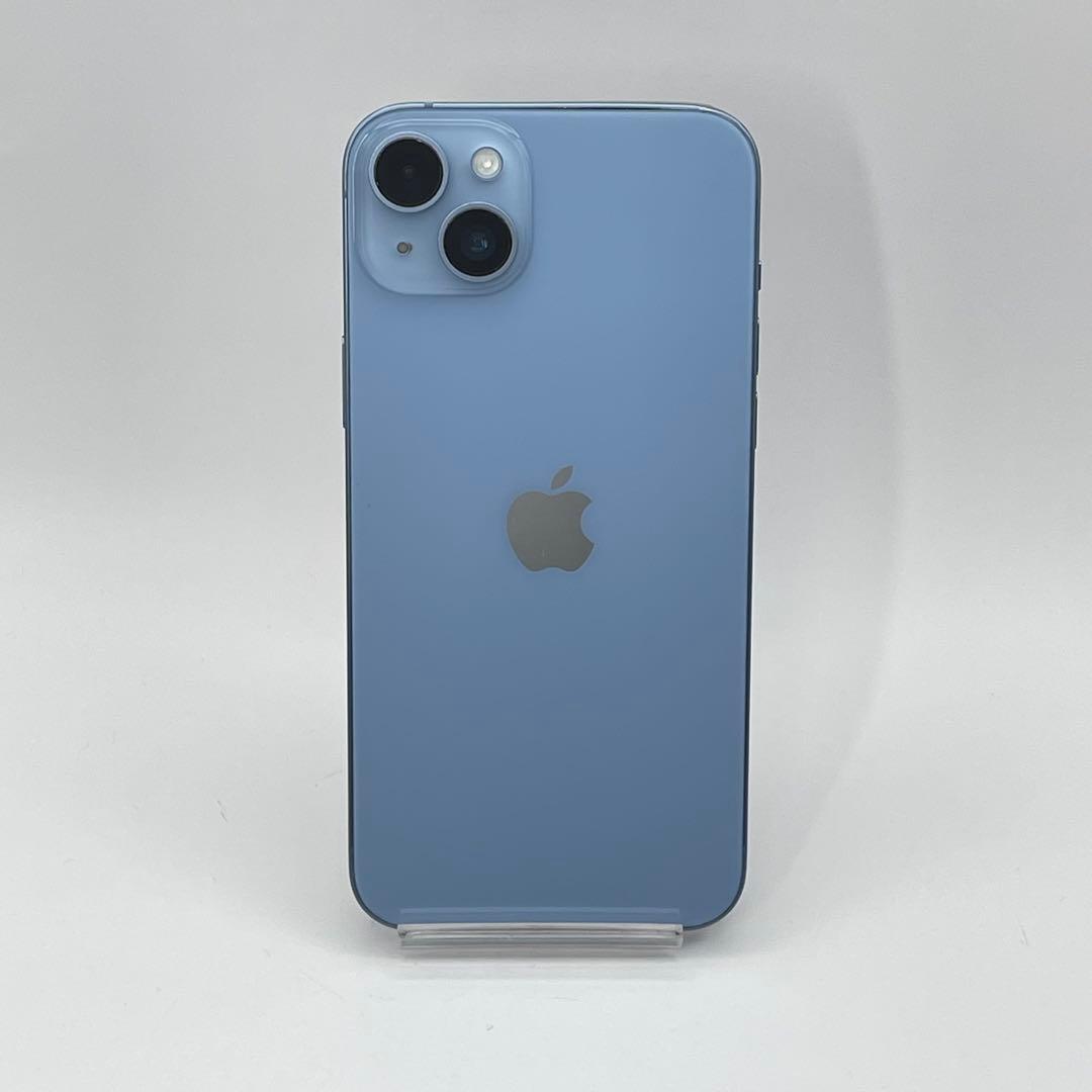 iPhone 14plus 256GB バッテリー100% ブルー SIMフリー