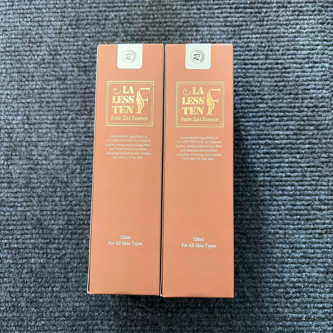 【新品】LA LESS TEN 2in1 Essence 2本組 みやび屋 販売代理店 |ラレステンフォルテ 2in1 エッセンス
