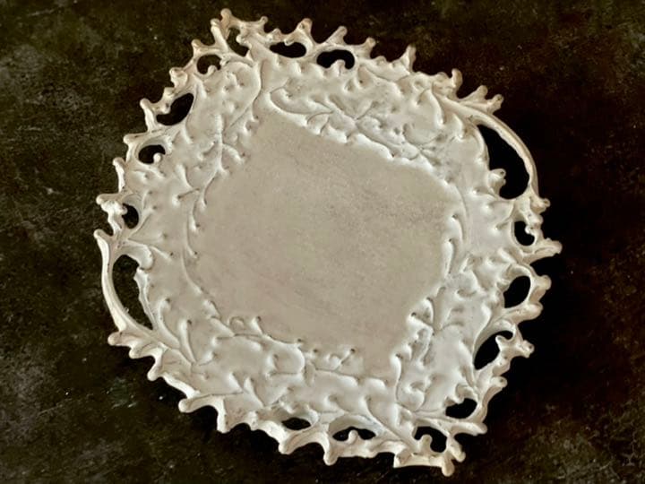 伊藤剛俊銀箔押しのような脚付杯洗練された形、美しいデザイン未使用